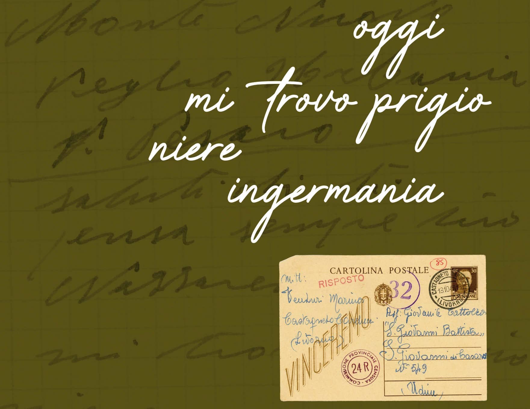Quando la storia ti passa accanto